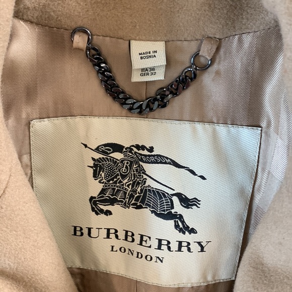Burberry Wool Blend coat - Picture 3 of 14